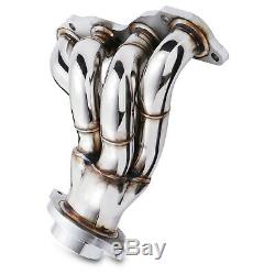 Stainless Exhaust 4-1 Tubular Manifold For Honda CIVIC Ep3 2.0 Type R 01-05