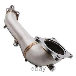 Stainless Exhaust Front Pipe Decat For Honda CIVIC Type R 2.0 Fk2 2015-2017 Rhd