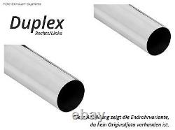Stainless Steel Duplex Performance Exhaust System Honda Civic 7 Type R EP3 Each