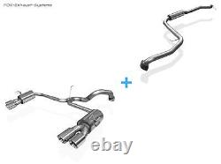 Stainless Steel Duplex Performance Exhaust System Honda Civic 9 FK2 Type-R Per