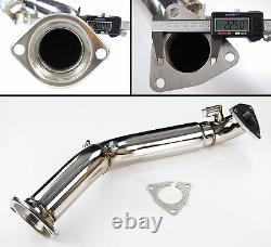 Stainless Steel Exhaust Decat Downpipe For Honda CIVIC Type R Fn2 2006-2011