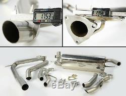 Stainless Steel Exhaust System For Honda CIVIC Type R 2.0 Fn2 2006-2011