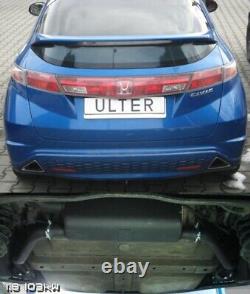 Ulter Sport Muffler Exhaust HONDA Civic VIII HATCHBACK 2006-2011 2.0 TYPE-R