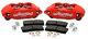 Wilwood Forged DPHA Front Caliper Kit Red For Acura Integra / Honda Accord Civic