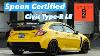Worlds First Spoon Sports Certified Fk8 Honda CIVIC Type R Limited Edition